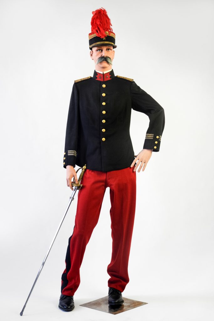 07 Grande tenue d’officier d’administration de 1ère classe des subsistances militaires – 1910